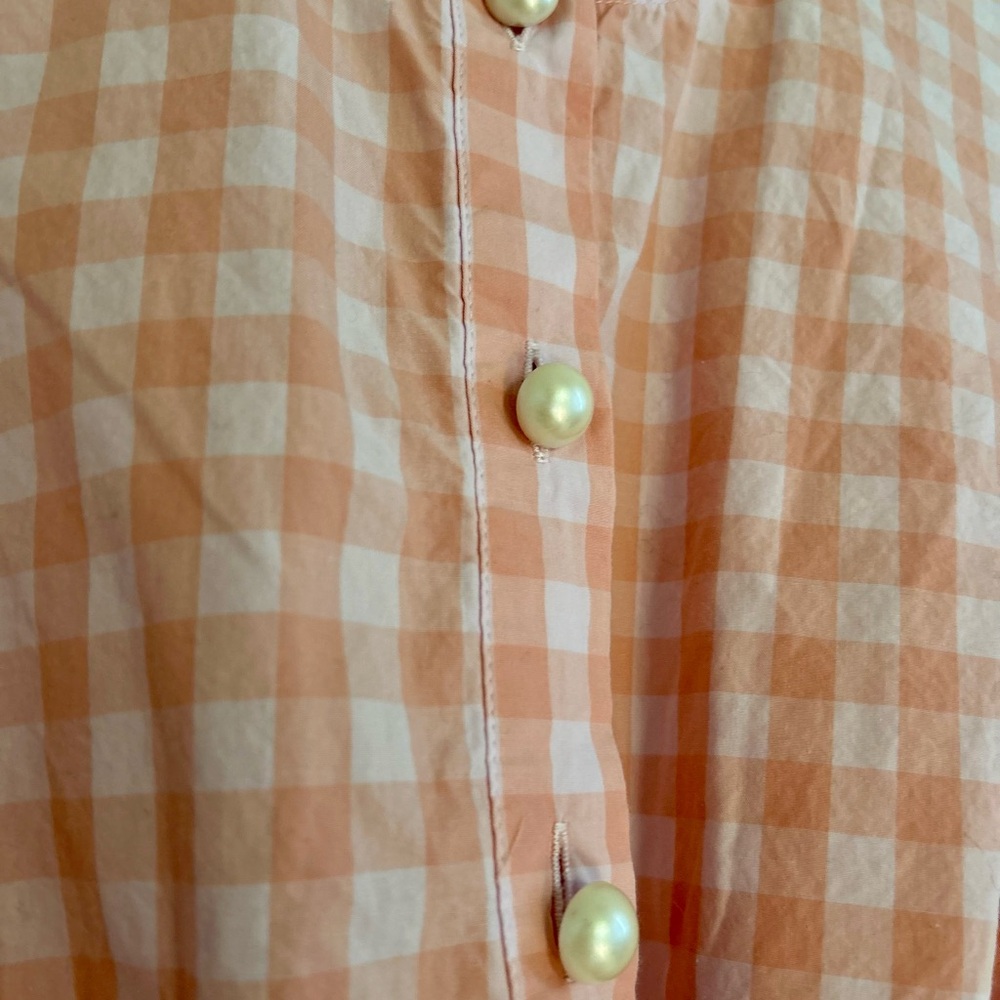 ban.do Pink Gingham Romper - Picture 3 of 3